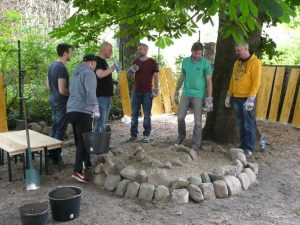 Teameinsatz Gartenbau