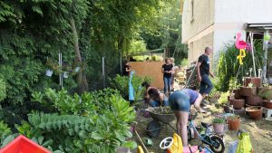 Gartenarbeit